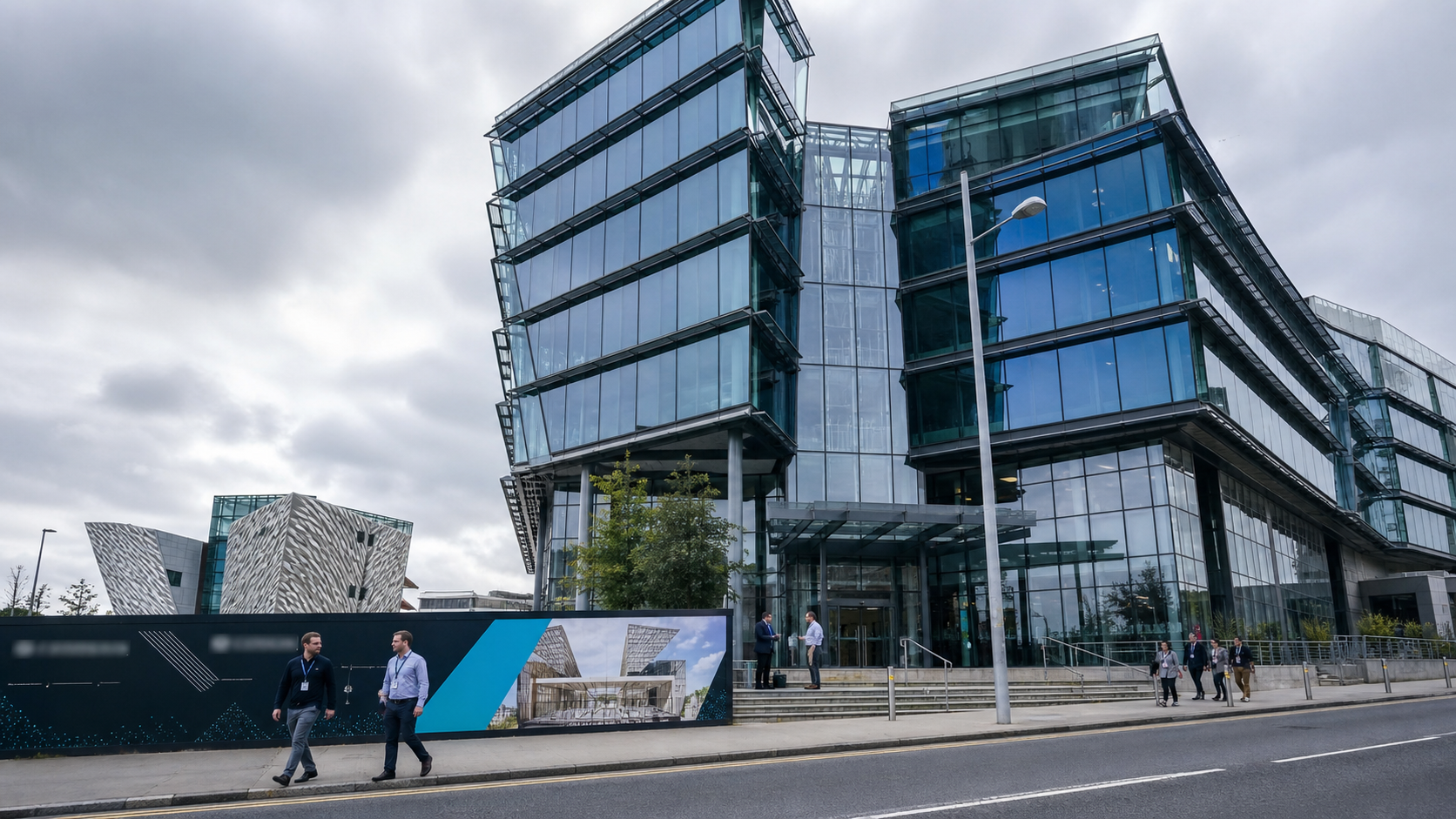 Citigroup Plans Major Belfast Office Revamp with New Glass Atrium as Bank Adapts Titanic Quarter HQ for Hybrid Working