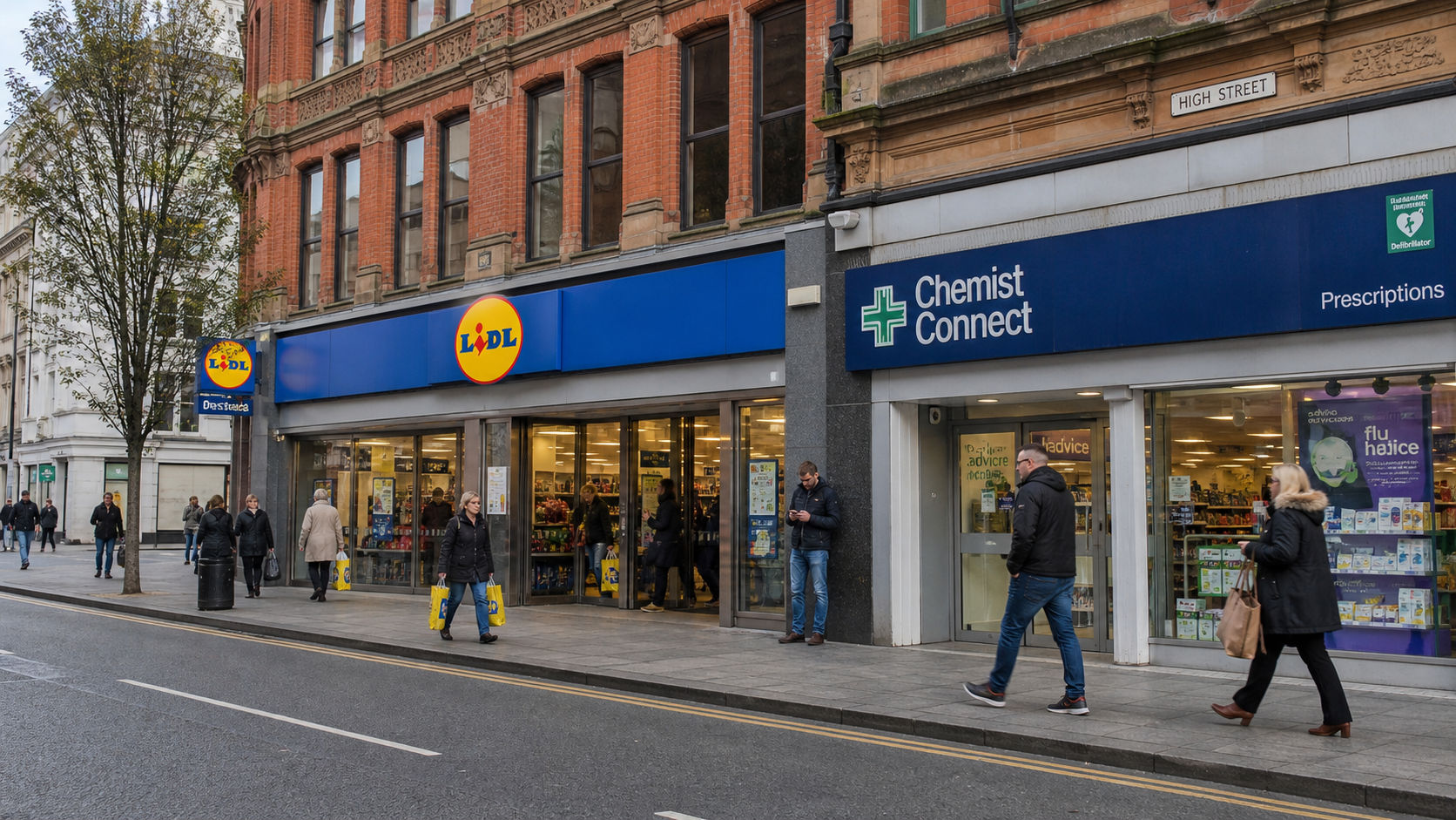 Lidl Plans Belfast City Centre Store Expansion with Pharmacy Acquisition as Retailer Bids to Grow High Street Footprint
