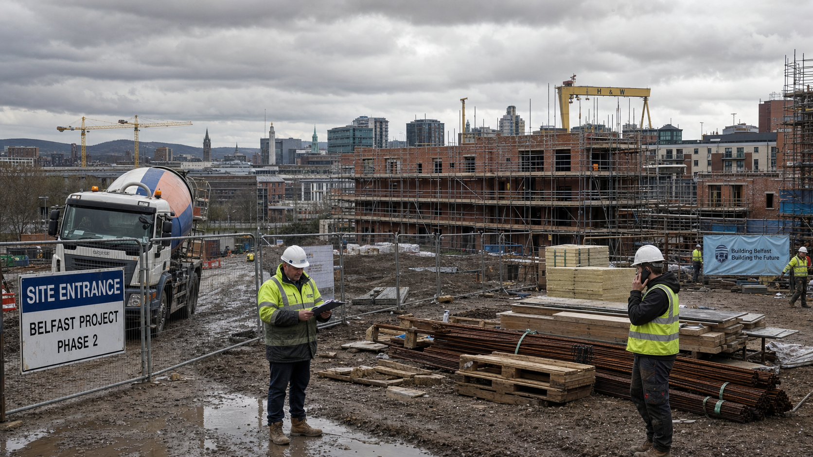 Northern Ireland Construction Sector Faces 'Alarming Return' to Inflationary Pressures Not Seen Since 2022