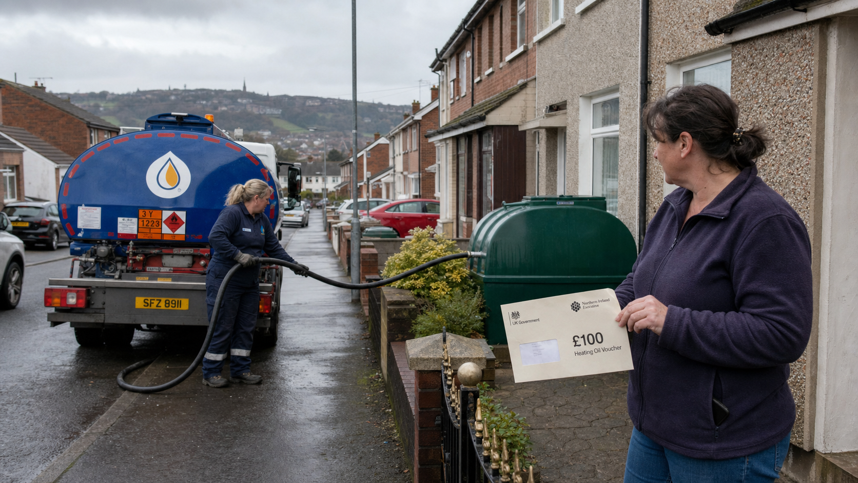 £100 Home Heating Oil Voucher Scheme Opens for 340,000 Northern Ireland Households from 9 September