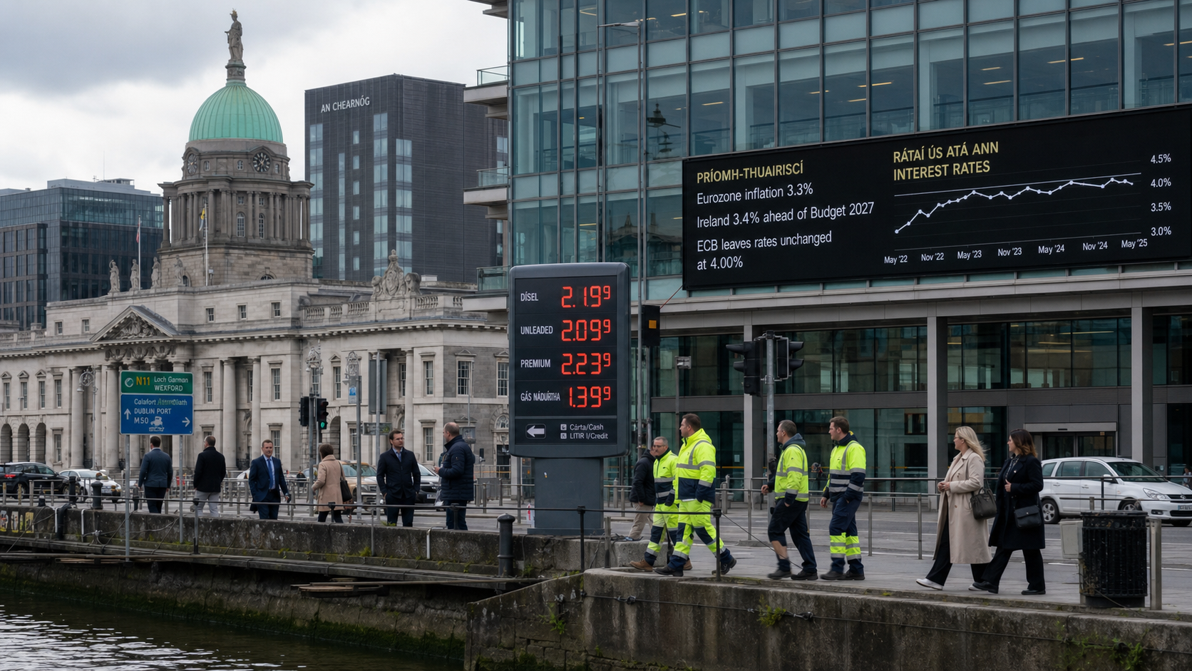 Eurozone Inflation Rises to 3.3% as Irish Energy Prices Drive National Rate to 3.4% Ahead of Budget 2027