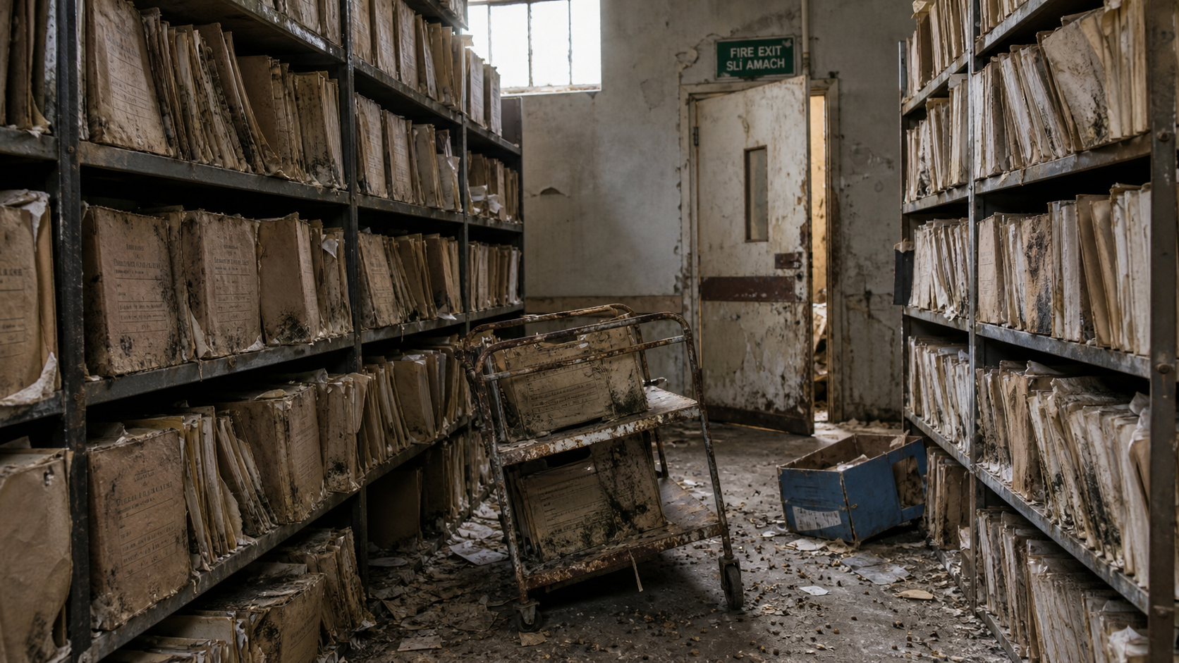 HSE Fined €645,000 After Old Medical Records Found Rotting and Mould-Covered in Abandoned Storage