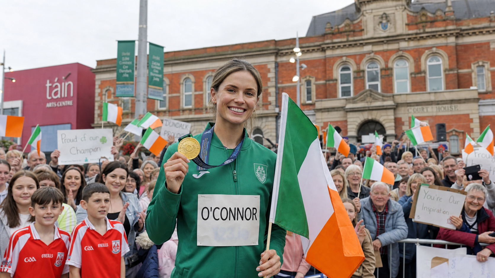 Kate O'Connor Returns Home to Louth as European Heptathlon Champion After Historic Birmingham Gold