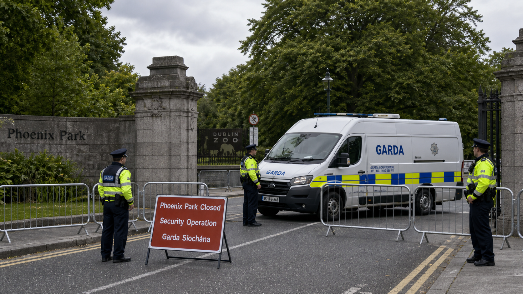 Phoenix Park to Close for Two Days as Trump Visit Security Operation Shuts Dublin Zoo