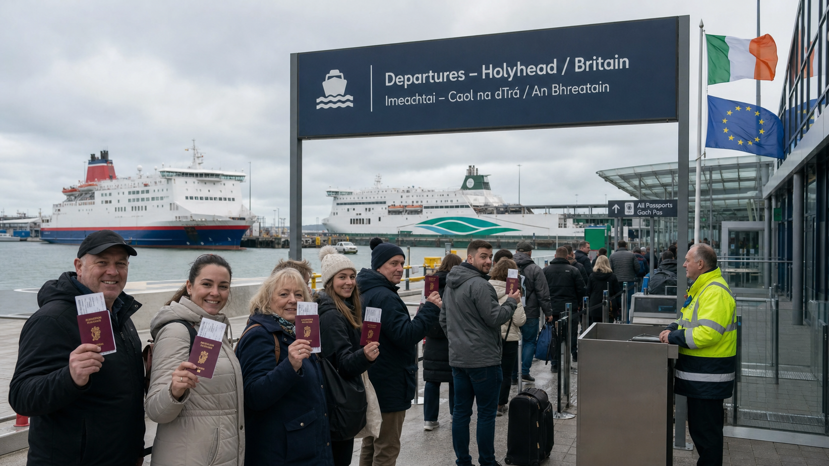 Irish Citizens Face New Passport Requirement for Ferry Travel to Britain from 28 September