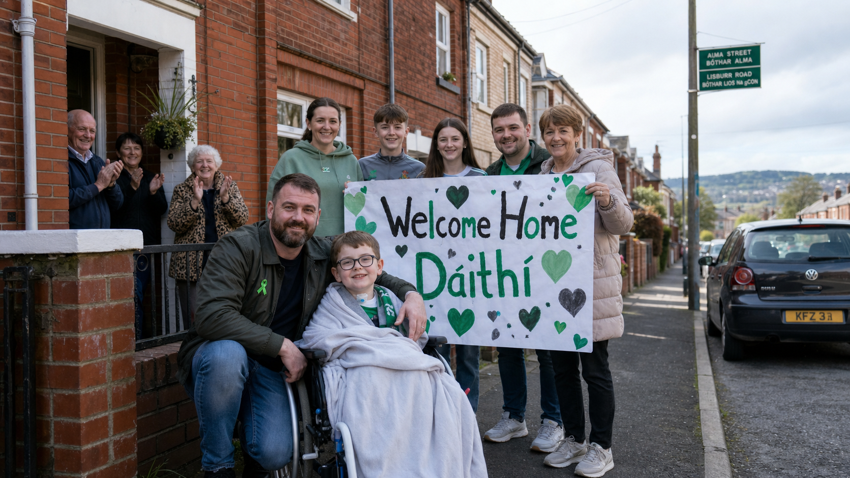 Dáithí Mac Gabhann Returns Home to Belfast After Successful Heart Transplant as Family Celebrates 'Massive Milestone'