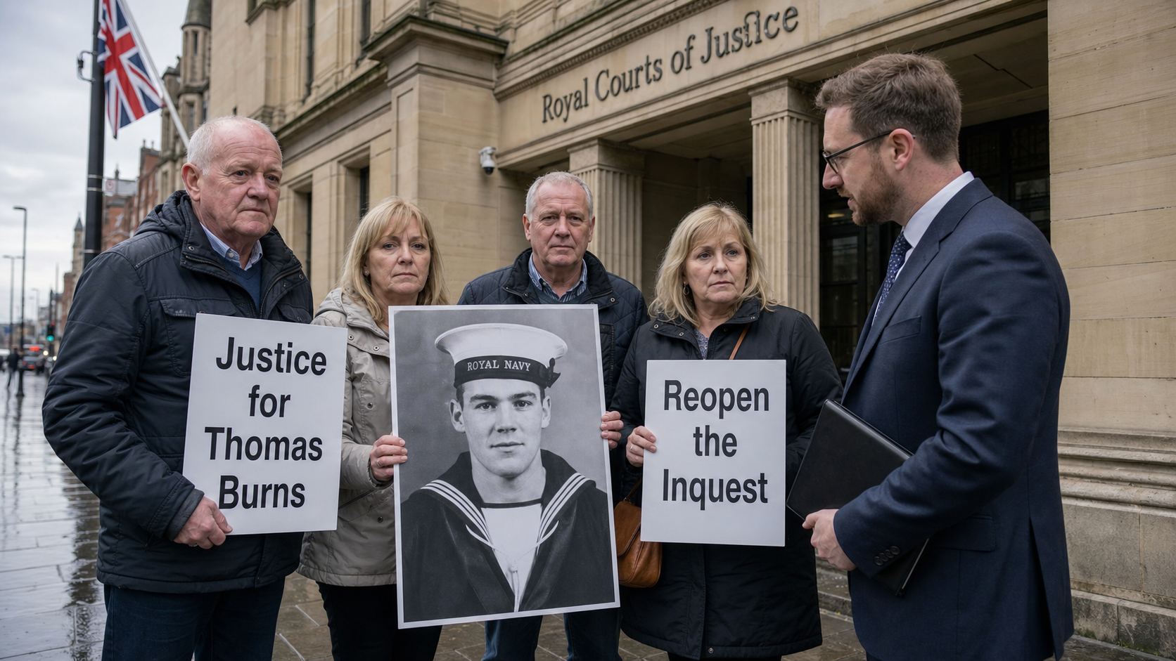 MoD Reaches 'Significant' Settlement with Family of Royal Navy Veteran Thomas Burns Shot Dead by British Army in Belfast in 1972
