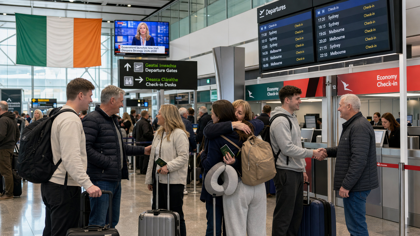 Australia Overtakes US as Top Destination for Irish Emigrants as Government Launches New Diaspora Strategy