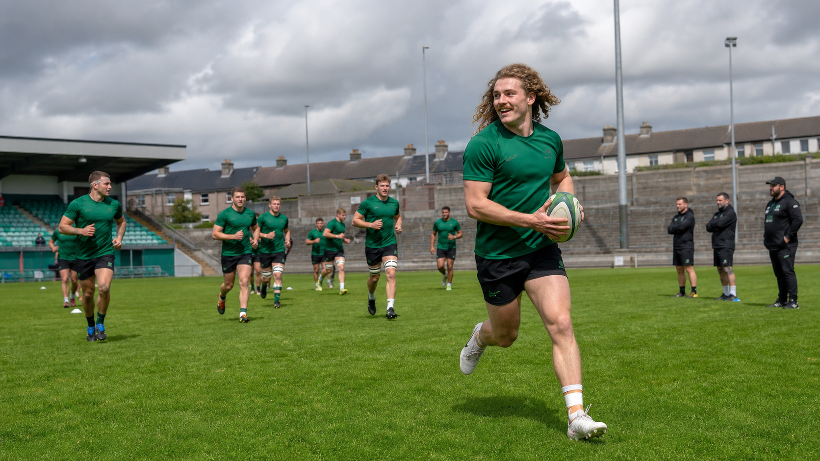 Mack Hansen's Connacht Return Boosts Province's URC Ambitions as Full Squad Trains Together for First Time This Season