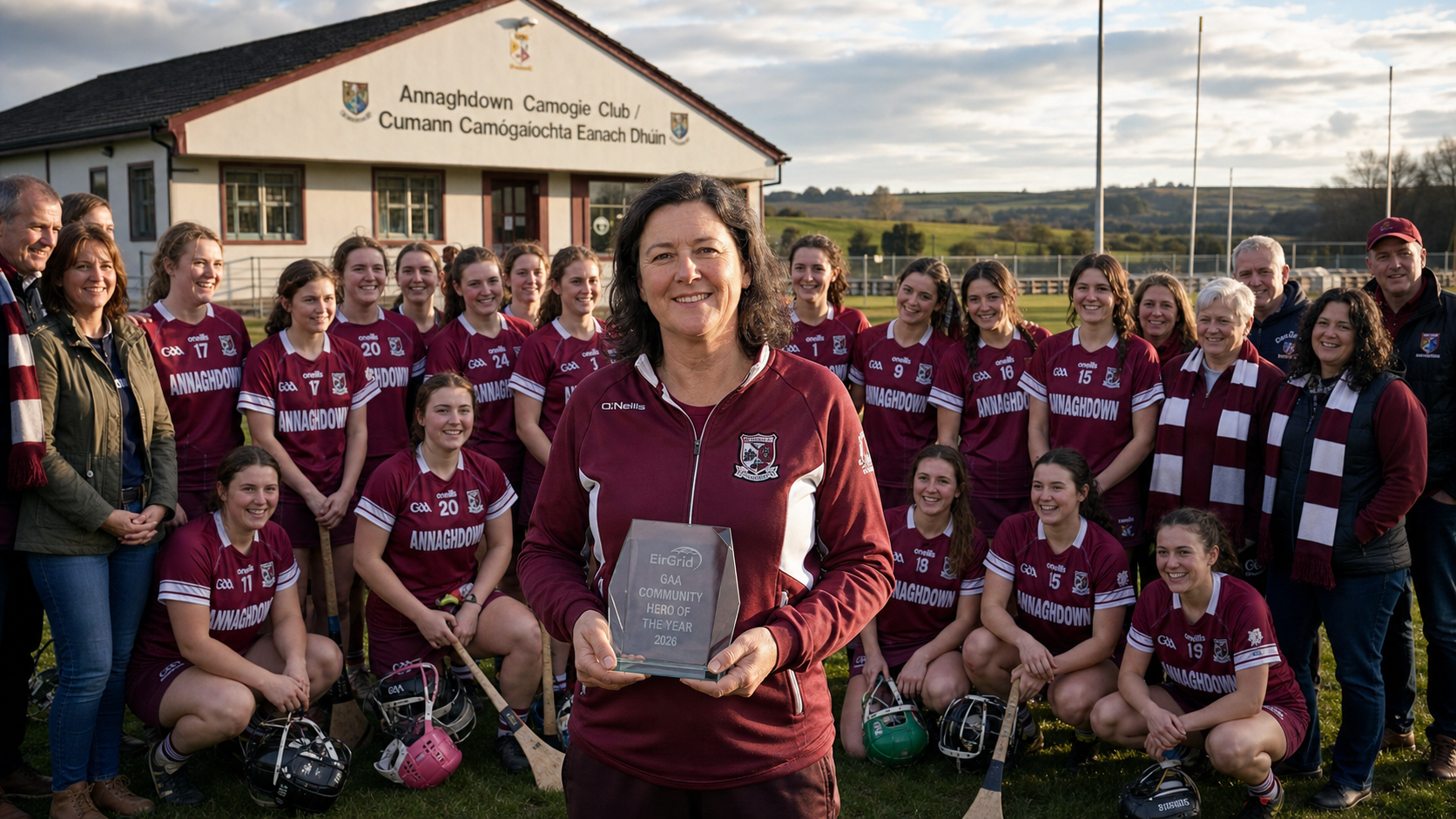 Annaghdown Camogie Club's Marie Turkington Named EirGrid GAA Community Hero of the Year in National Recognition