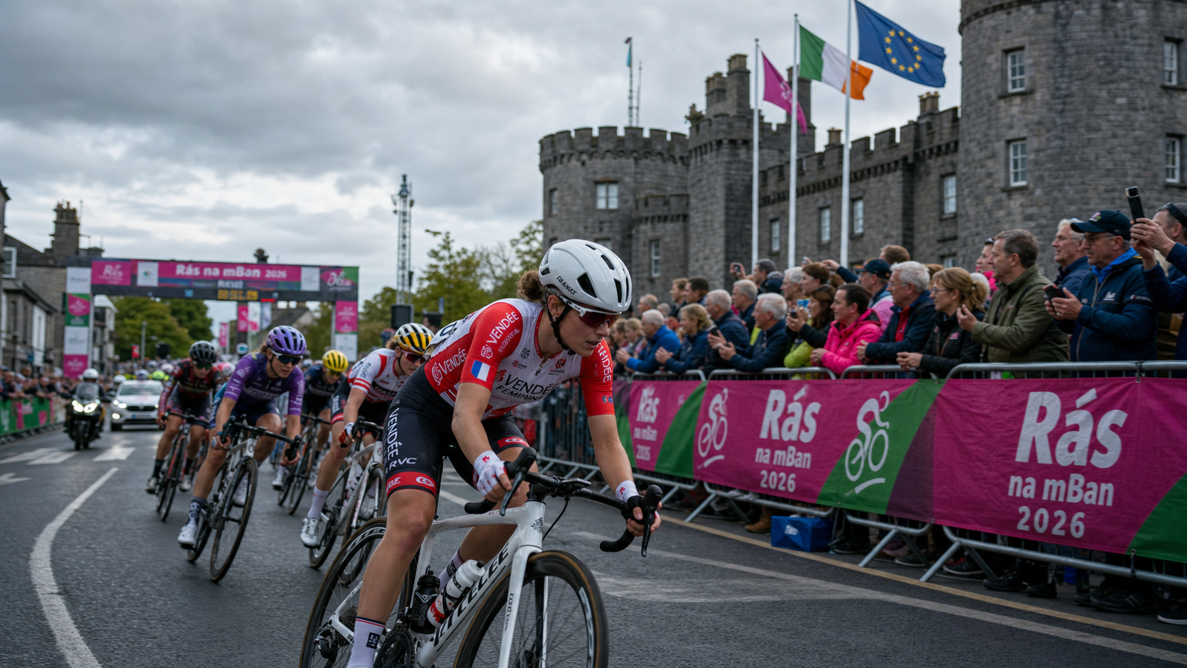 Rás na mBan 2026 Concludes in Kilkenny as French Rider Noémie Garnier Leads General Classification into Final Stages