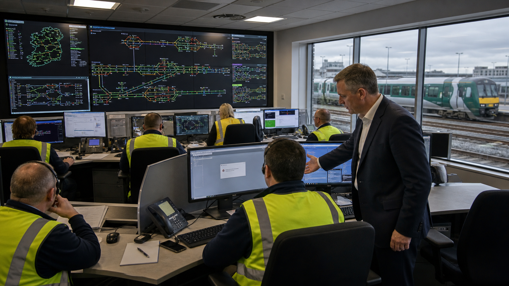 Irish Rail to Seek Damages from Spanish IT Firm After €50 Million Writedown on Failed Train Control Project