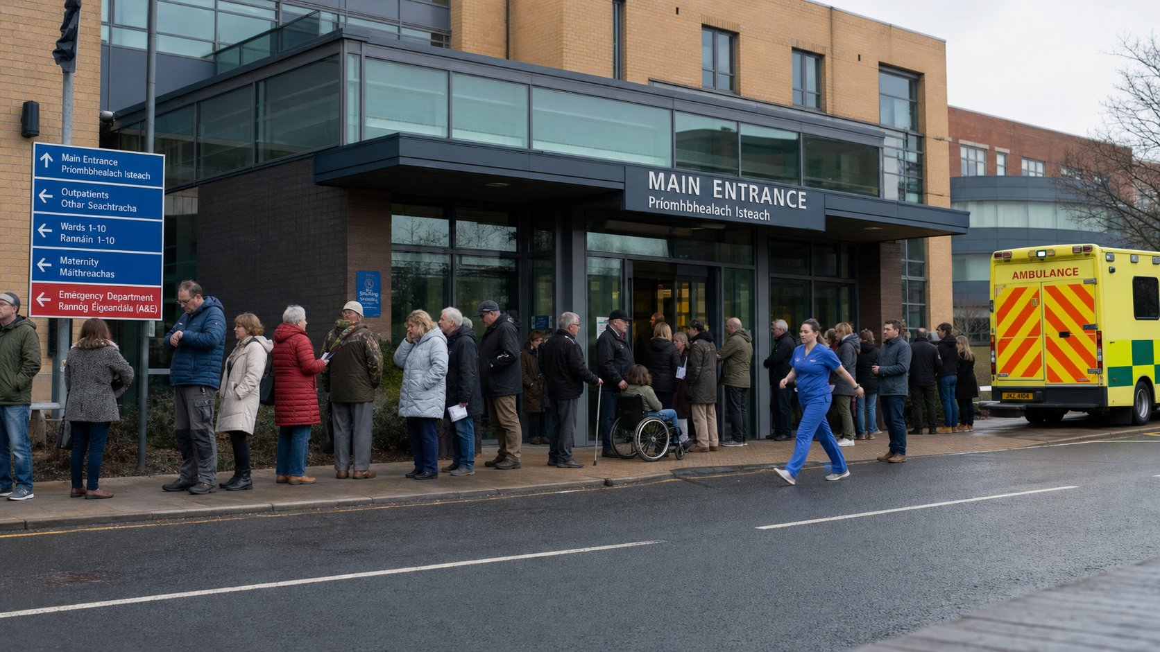 Northern Ireland's Hospital Waiting Lists Hit Record 542,000 as Half a Million Patients Wait More Than a Year for Consultant