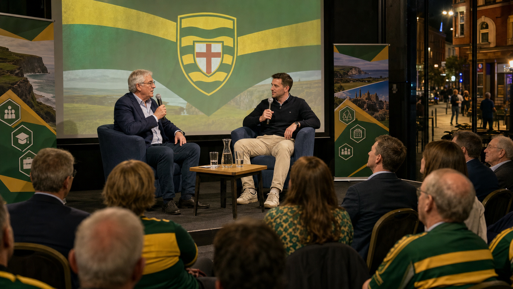 Donegal Diaspora Showcase Brings Packie Bonner and Michael Murphy to London as County Bids to Lure Emigrants Home