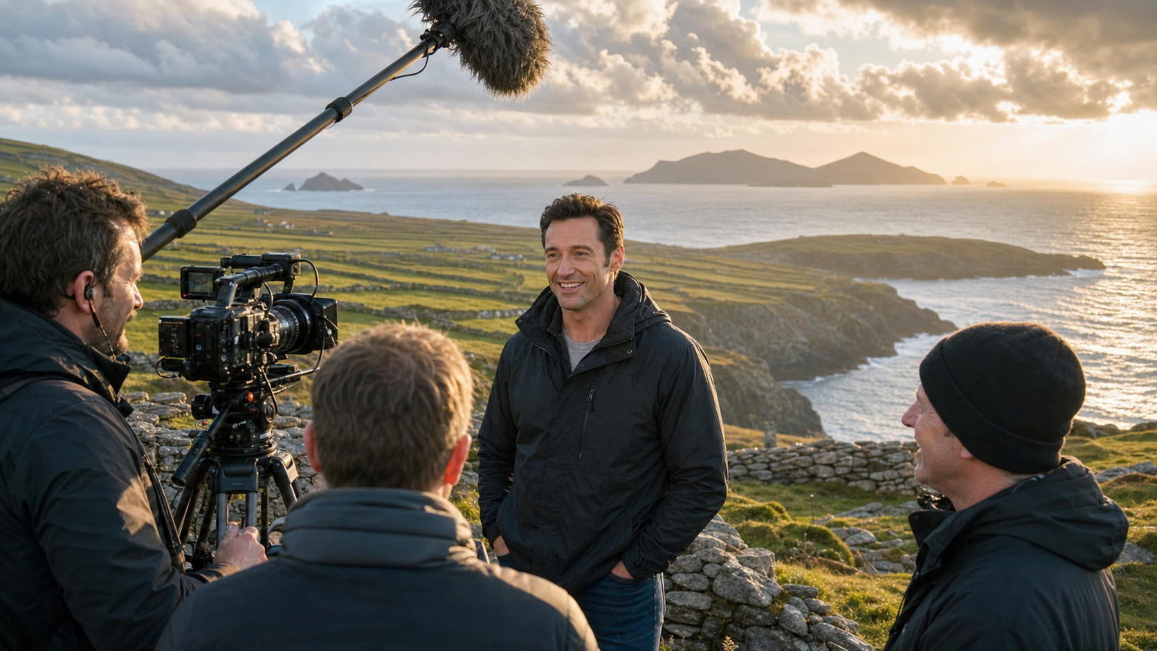 Hugh Jackman Praises Ireland After Filming in Kerry as Hollywood's Love Affair with the Wild Atlantic Way Continues
