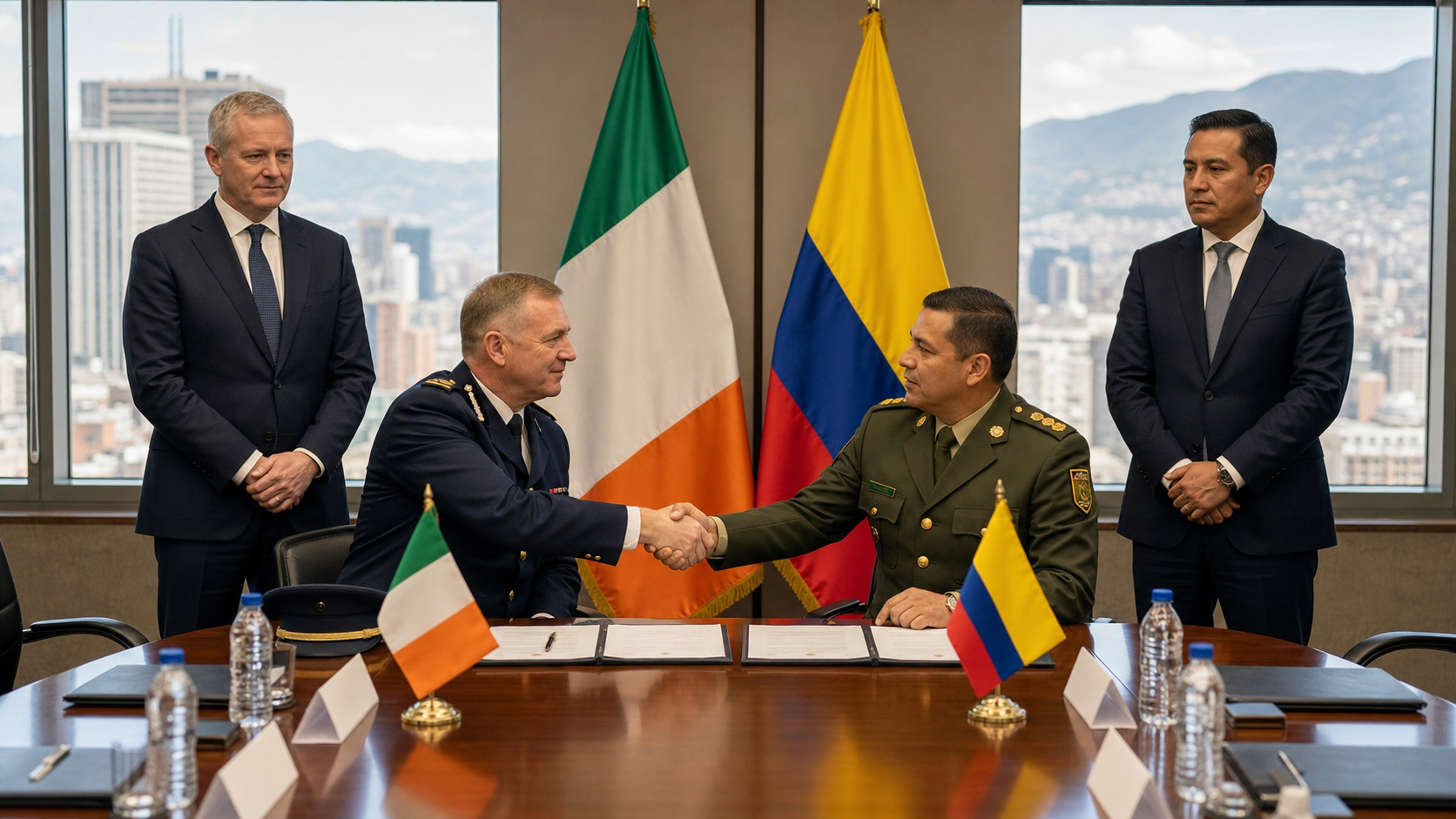 Gardaí and Colombian Police Sign Co-operation Pact to Combat Ireland's Growing Cocaine Trade