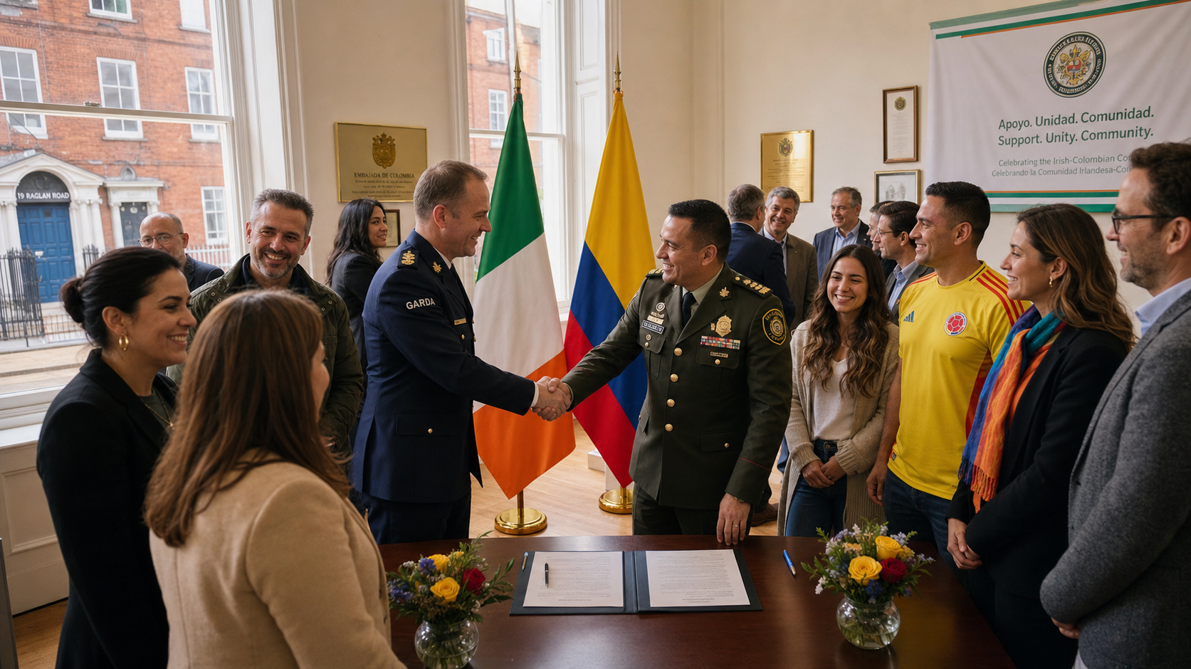 Irish-Colombian Community Celebrates as Garda Pact Signals New Era of Transatlantic Engagement