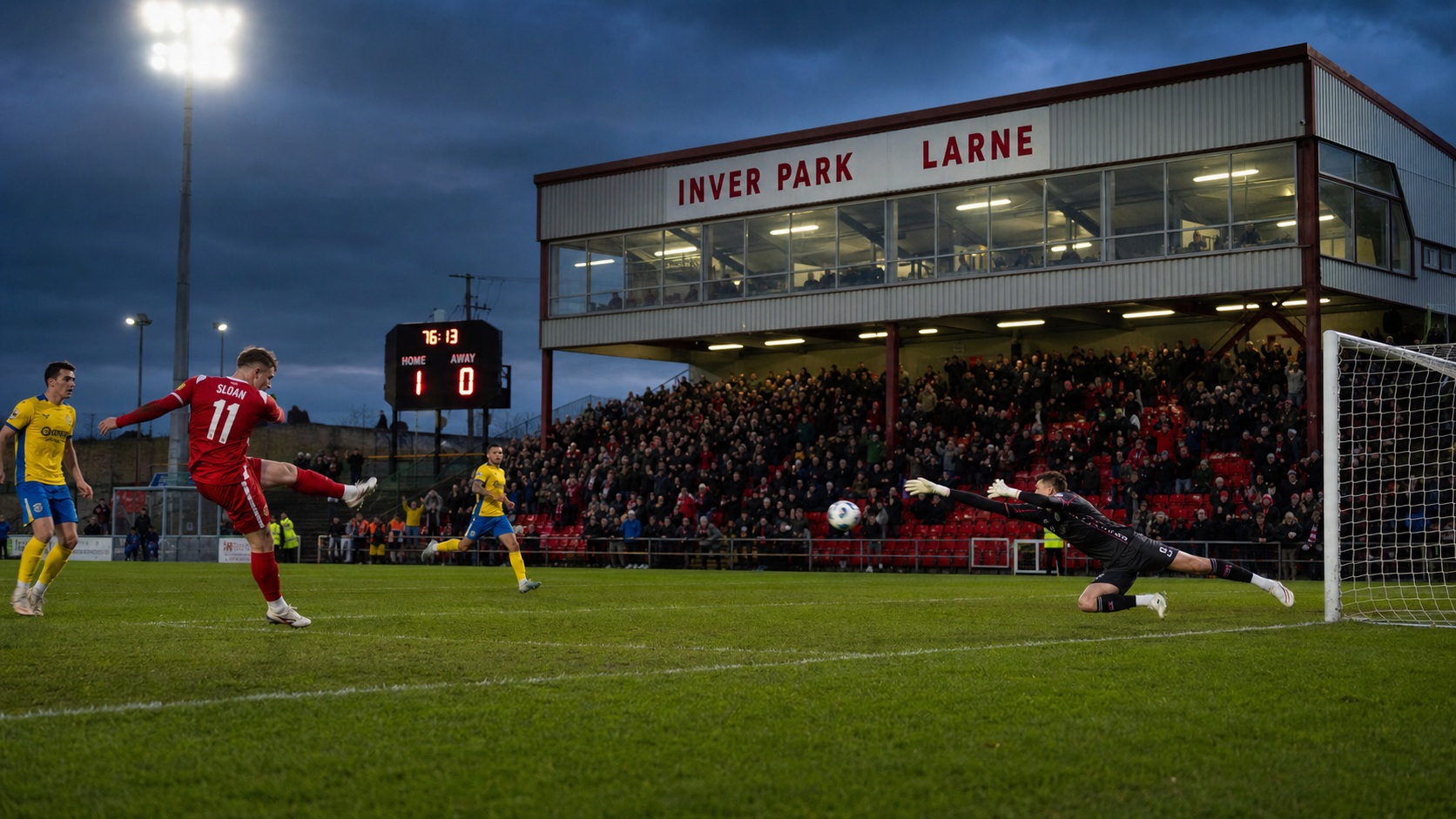 Larne Maintain Unbeaten Irish Premiership Start with 1-0 Win Over Bangor as Dylan Sloan Strikes Late