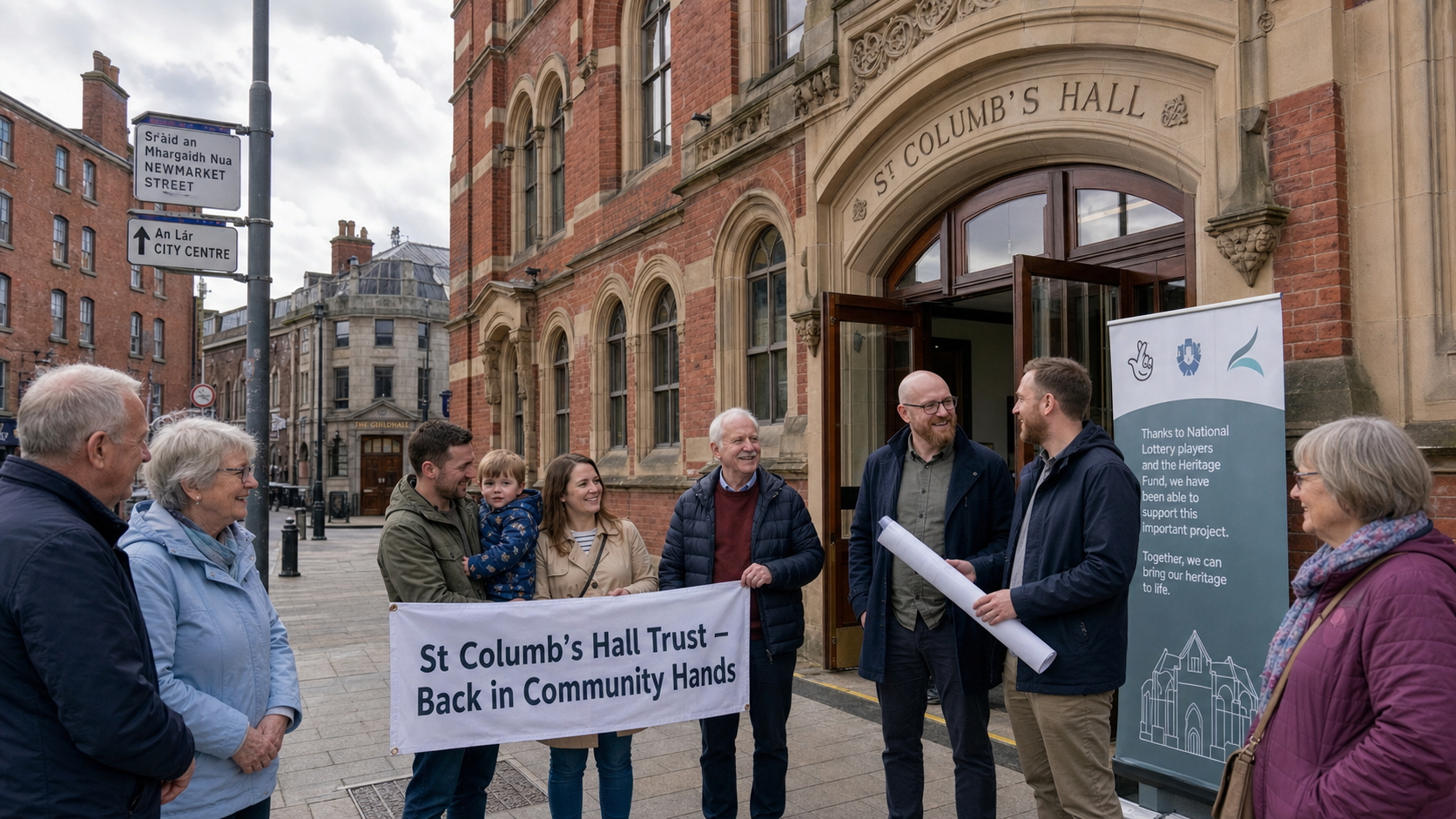 St Columb's Hall Returns to Community Ownership as £3.75 Million Lottery Grant Secures Derry Landmark's Future