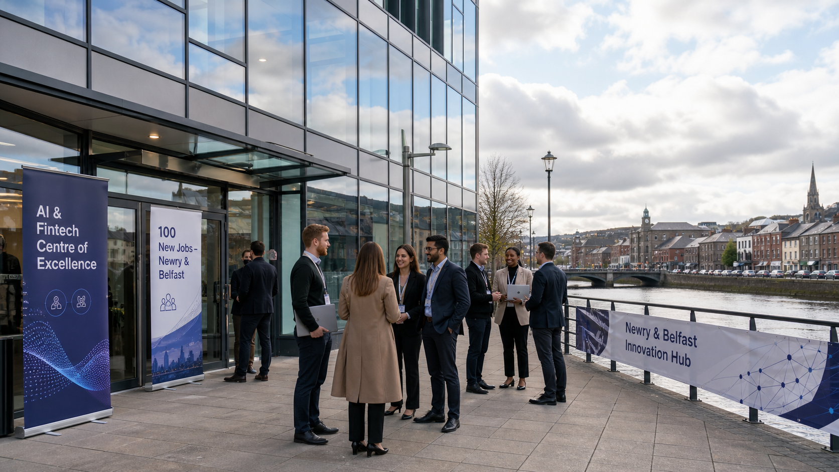 First Derivative Announces £15.3 Million AI and Fintech Hub Creating 100 Jobs Across Newry and Belfast