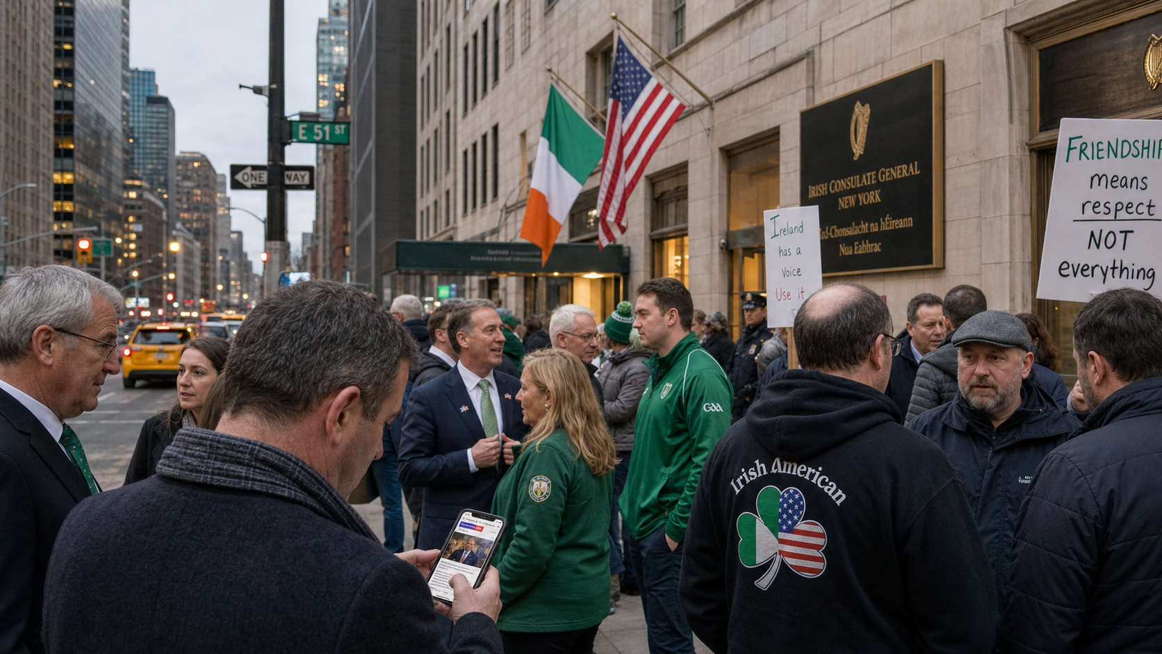 Trump's Ireland Visit Stirs Irish-American Community as Diaspora Watches Diplomatic Balancing Act from Afar