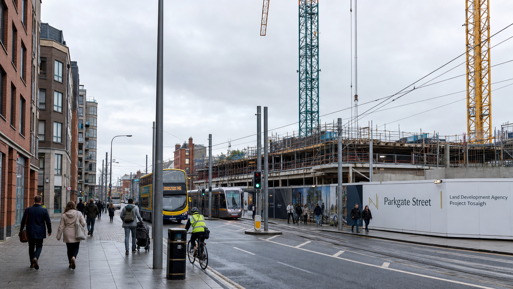LDA Agrees €220 Million Deal to Buy Ireland's Future Tallest Building on Dublin's Parkgate Street