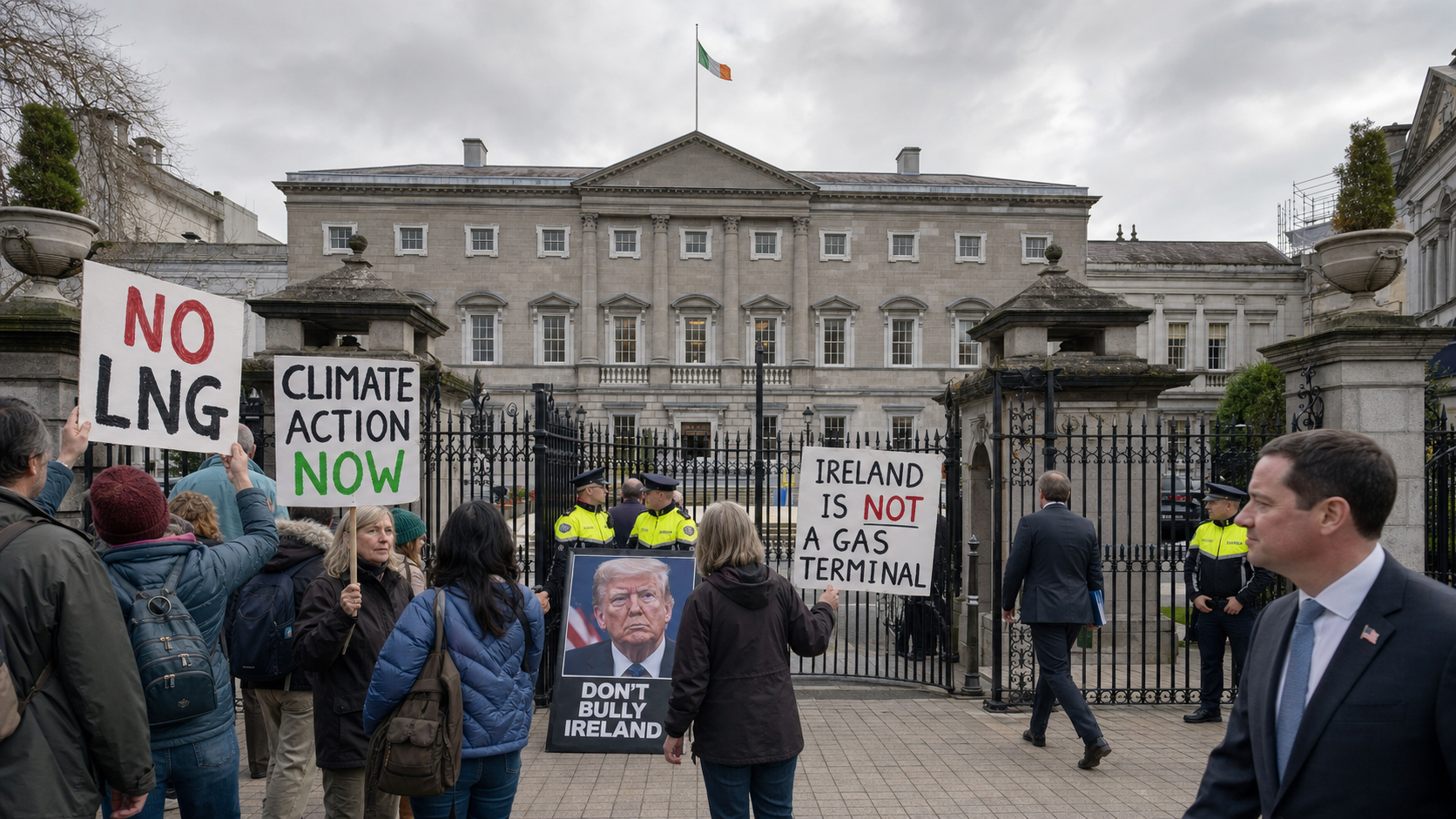 Trump Presses Taoiseach on LNG as Coalition Navigates Diplomatic Tightrope Between Washington and Climate Commitments