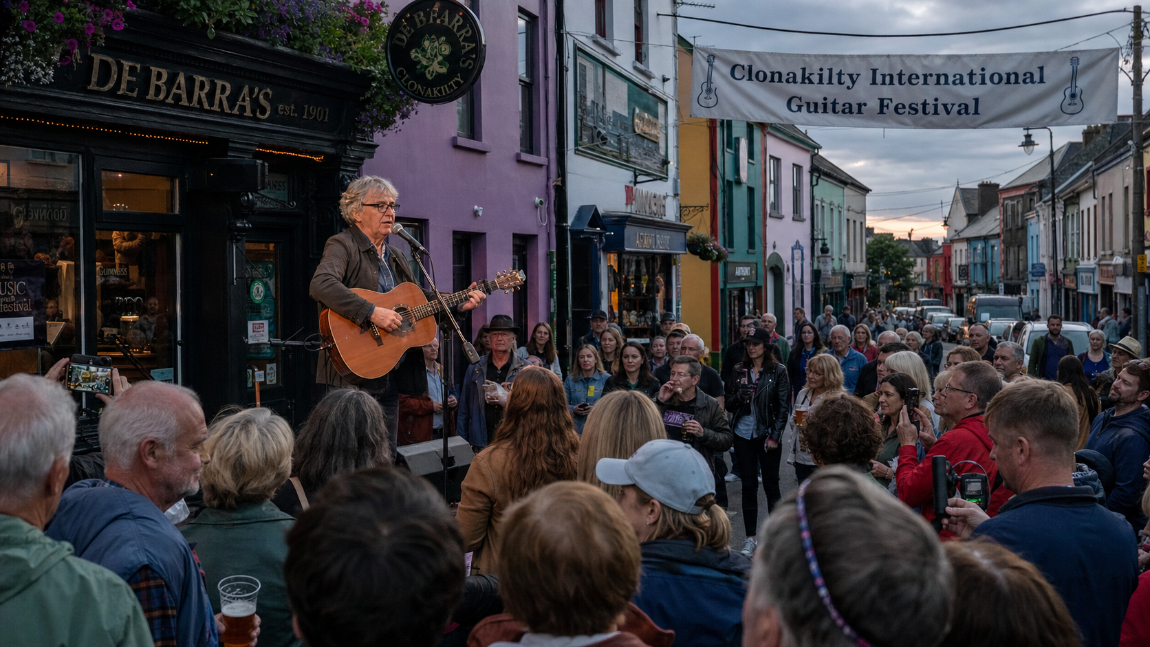 Clonakilty International Guitar Festival Returns for 22nd Edition with Paul Brady Headlining West Cork Celebration