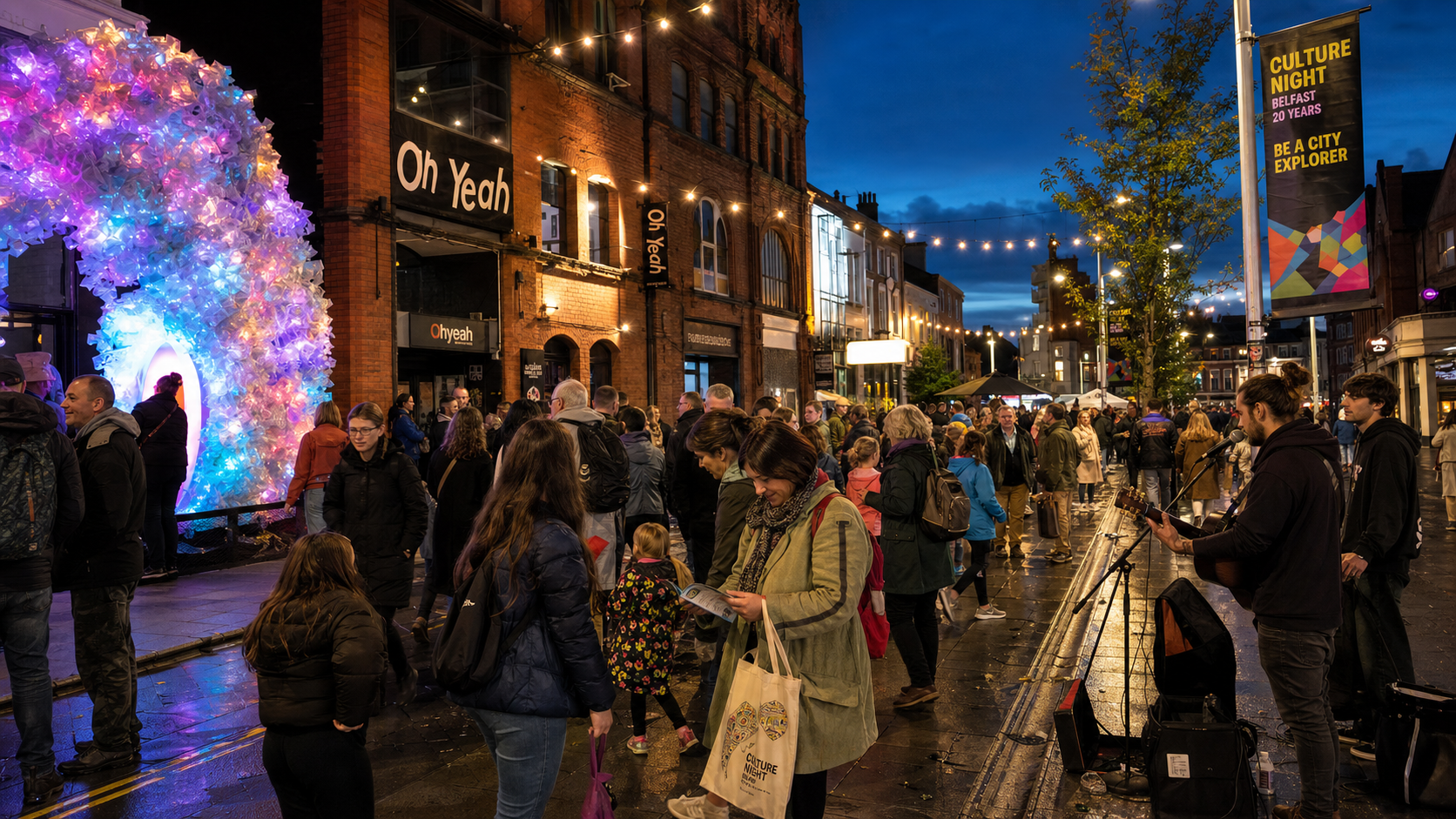 Culture Night Belfast 2026 Draws Thousands to 200 Free Events as City Celebrates 20th Edition