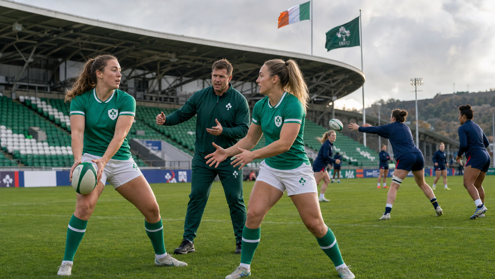 Ireland Women Prepare for WXV Global Series Opener Against USA at Tallaght Stadium on Sunday