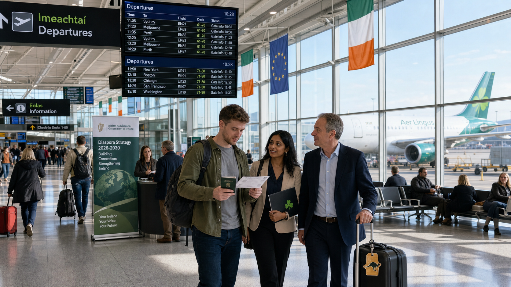 Irish Diaspora Strategy 2026-2030 Embraces 'Affinity' Members as Australia Overtakes US as Top Emigrant Destination