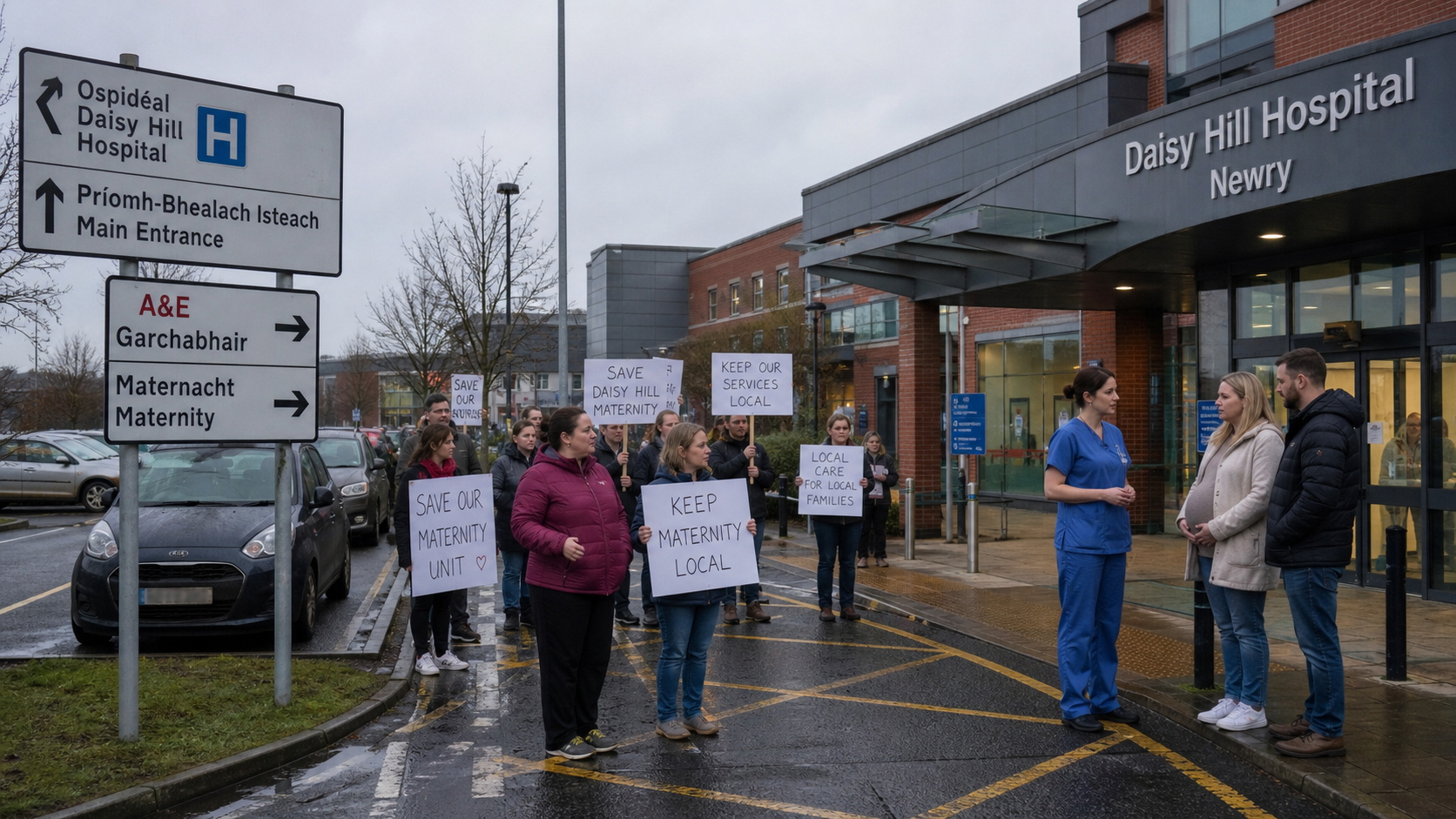 Daisy Hill Hospital Maternity Unit Faces Closure as Southern Trust Fails to Recruit Obstetricians