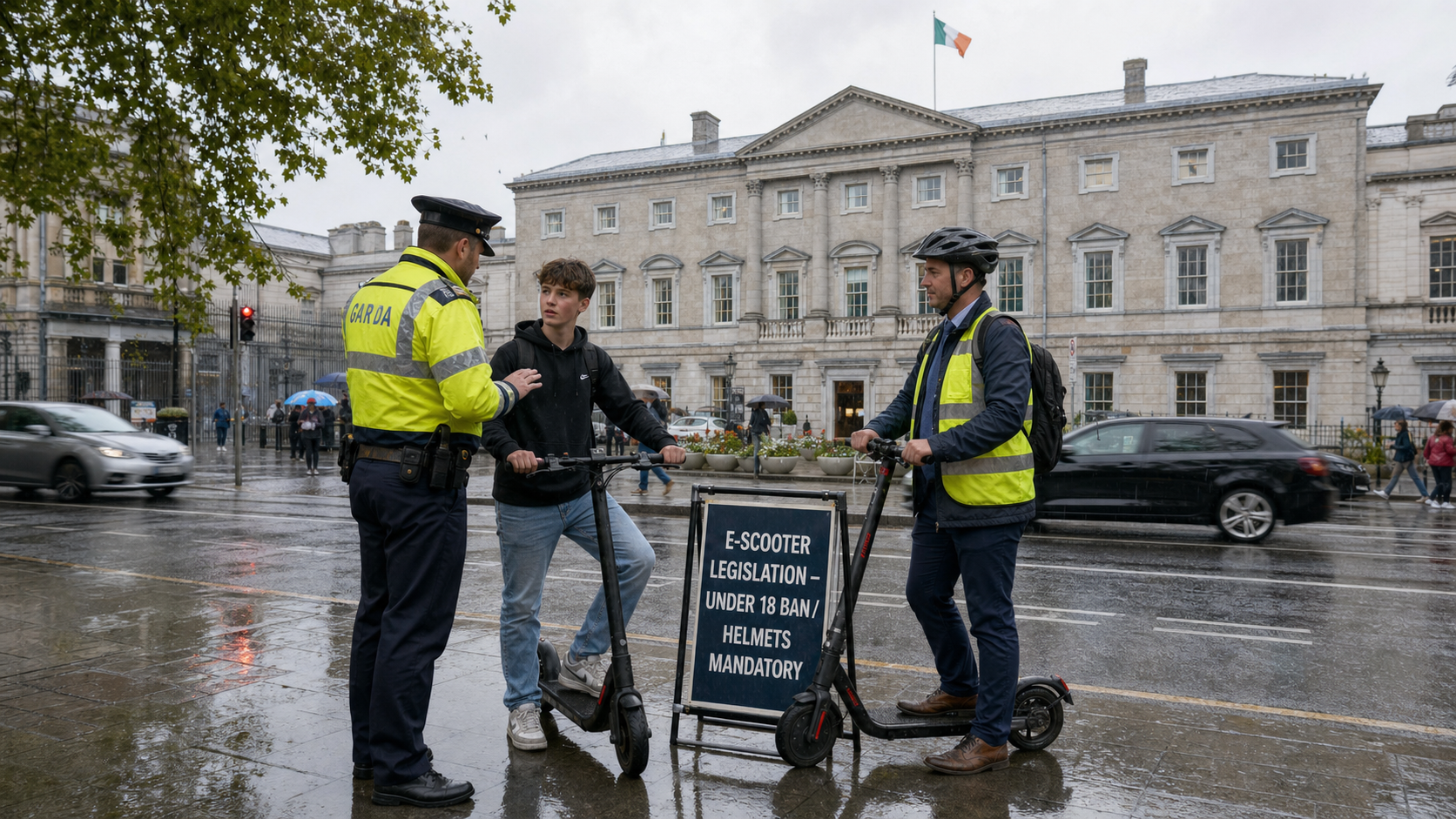 E-Scooter Age Ban and Mandatory Helmets Among New Irish Road Safety Measures as Injury Data Alarms Doctors