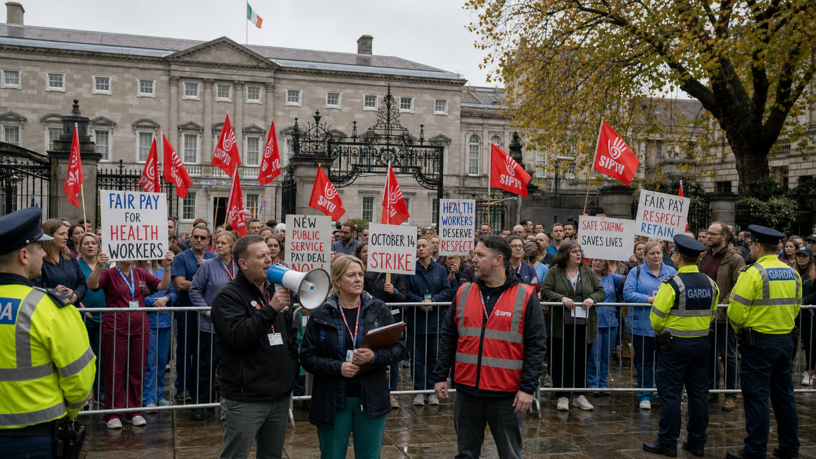 Siptu Announces October 14 Strike as 10,000 Health Workers Demand New Pay Agreement