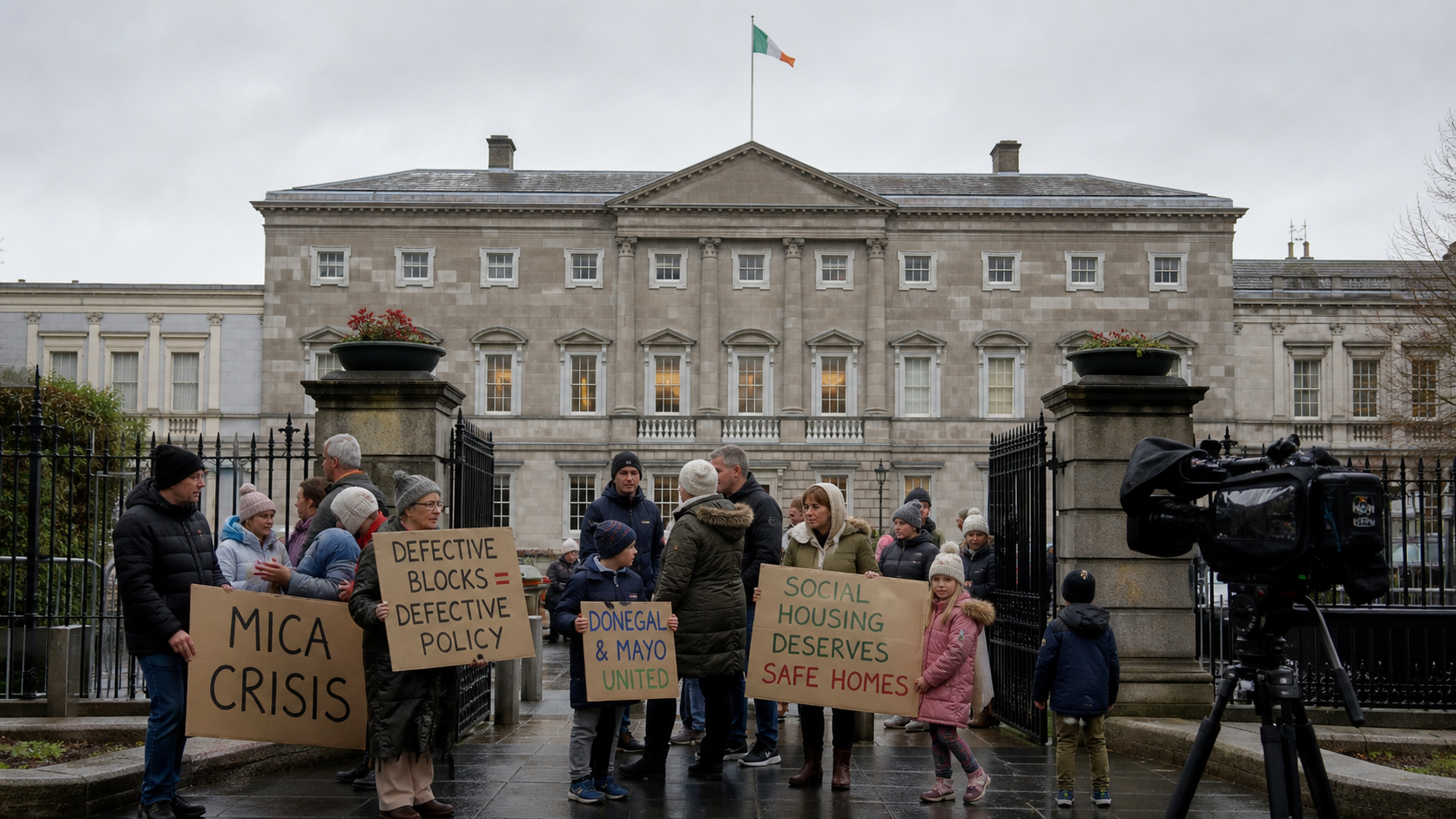 Dáil to Debate Social Housing Defective-Block Scheme as Mica Homeowners Await Clarity on Remediation