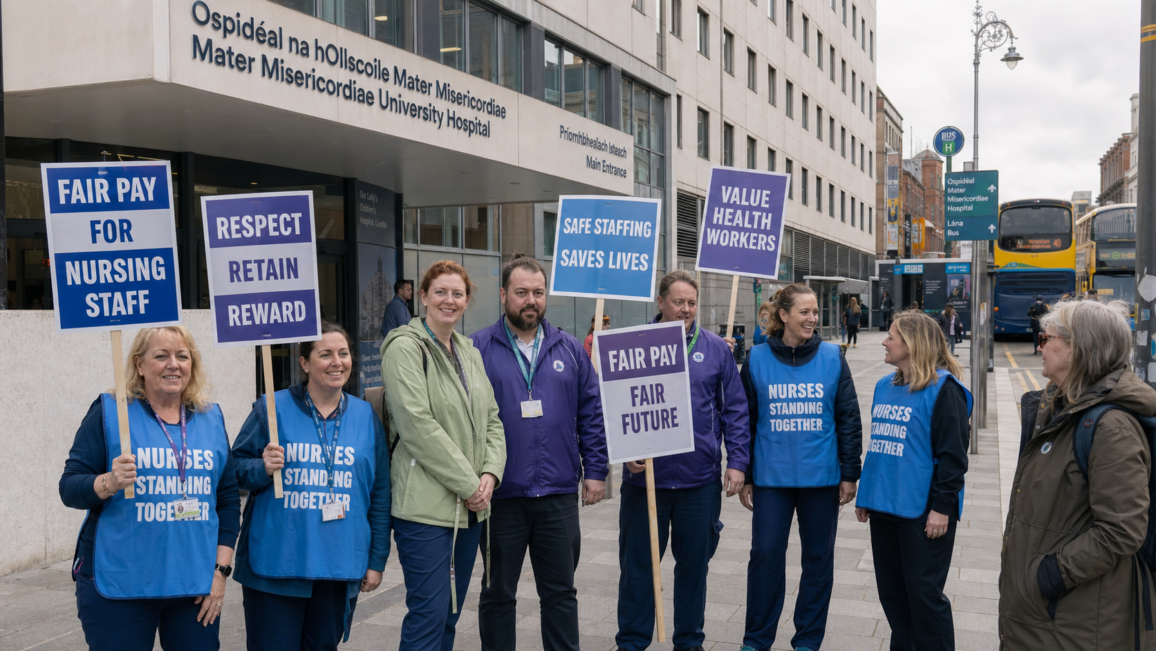 Fórsa, SIPTU and INMO Announce September 30 Health Worker Industrial Action Over Pay Agreement Failure