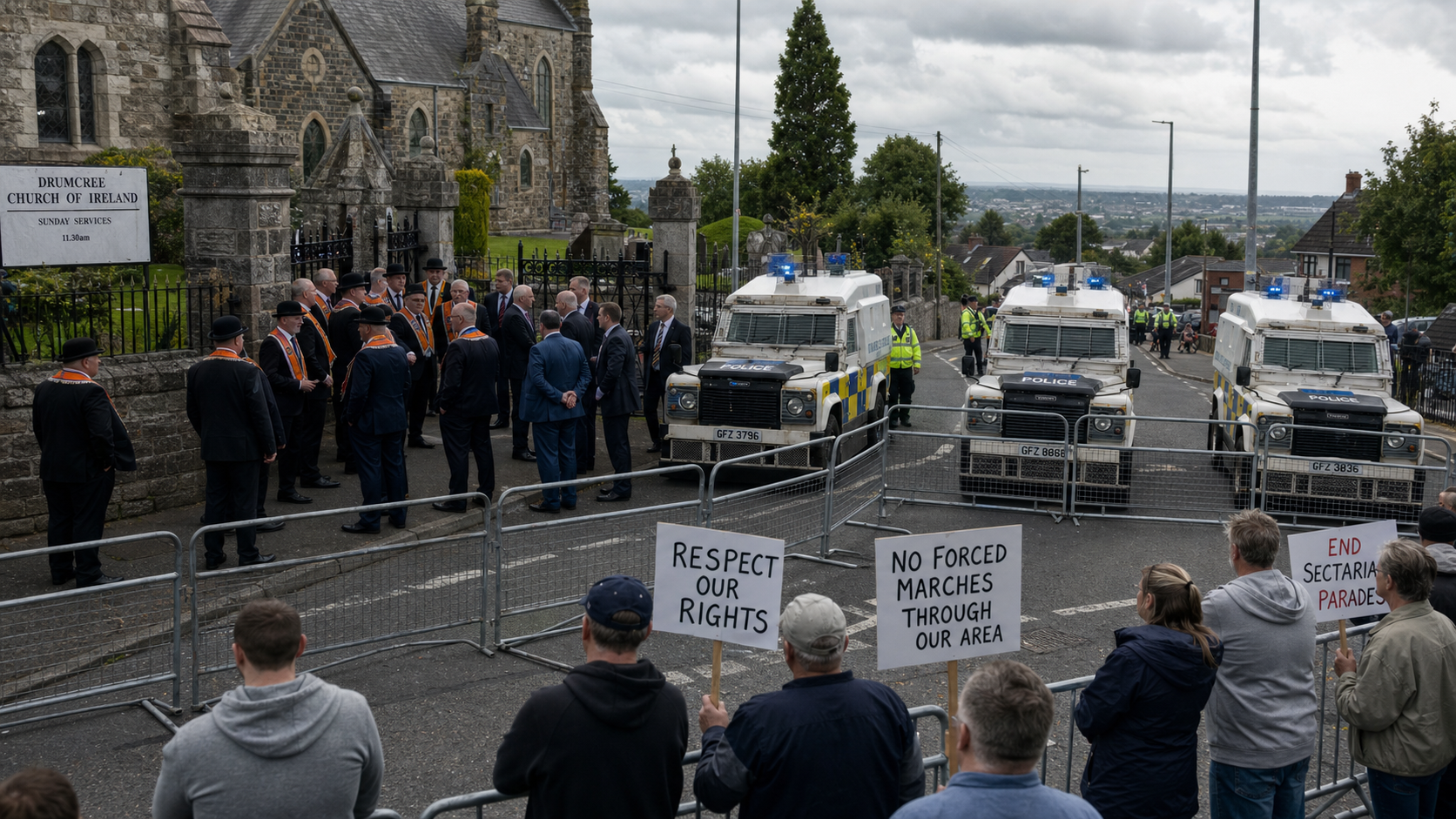 DUP Rejects Bryant's Drumcree Proposal as 'Not Acceptable' While Residents Lodge Fresh Legal Challenge