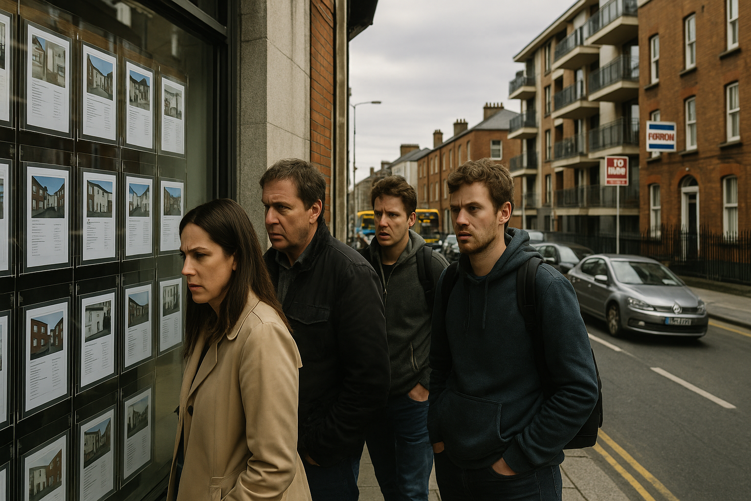 Dublin Housing Crisis Deepens as Rent Prices Hit Record Highs Across Capital